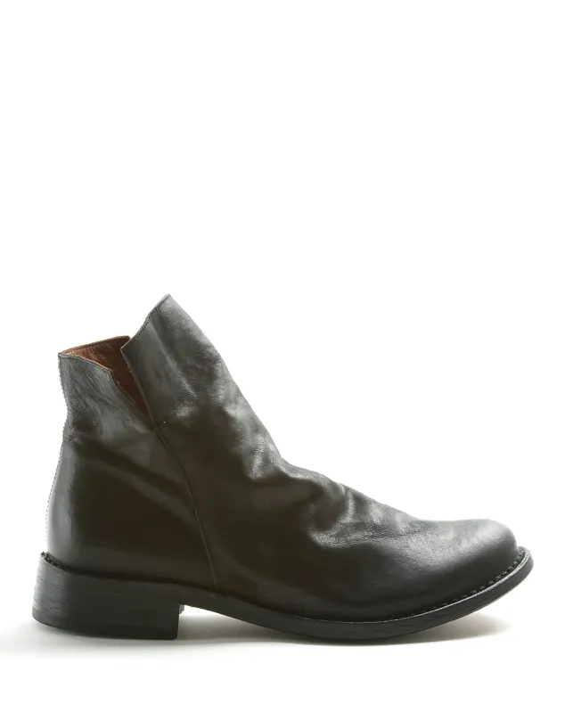 FAS Black Leather Boots made by Fiorentini + Baker