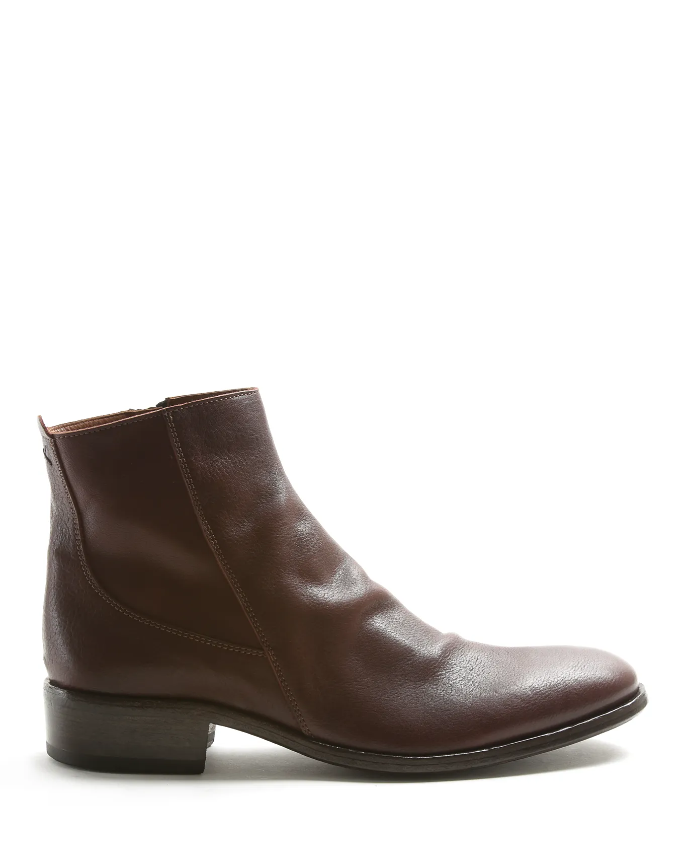 CLAUS Ebony Leather Boots sold by Fiorentini + Baker