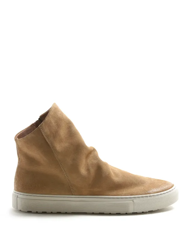 BIEL Taupe Suede Sneaker Boots made by Fiorentini + Baker