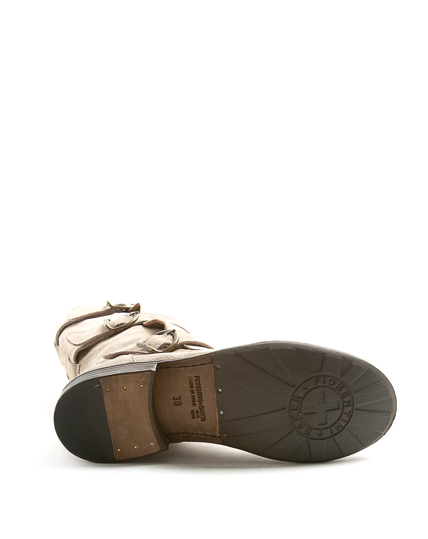 7040 Light Beige Suede Boots sold by Fiorentini + Baker product image thumbnail 4