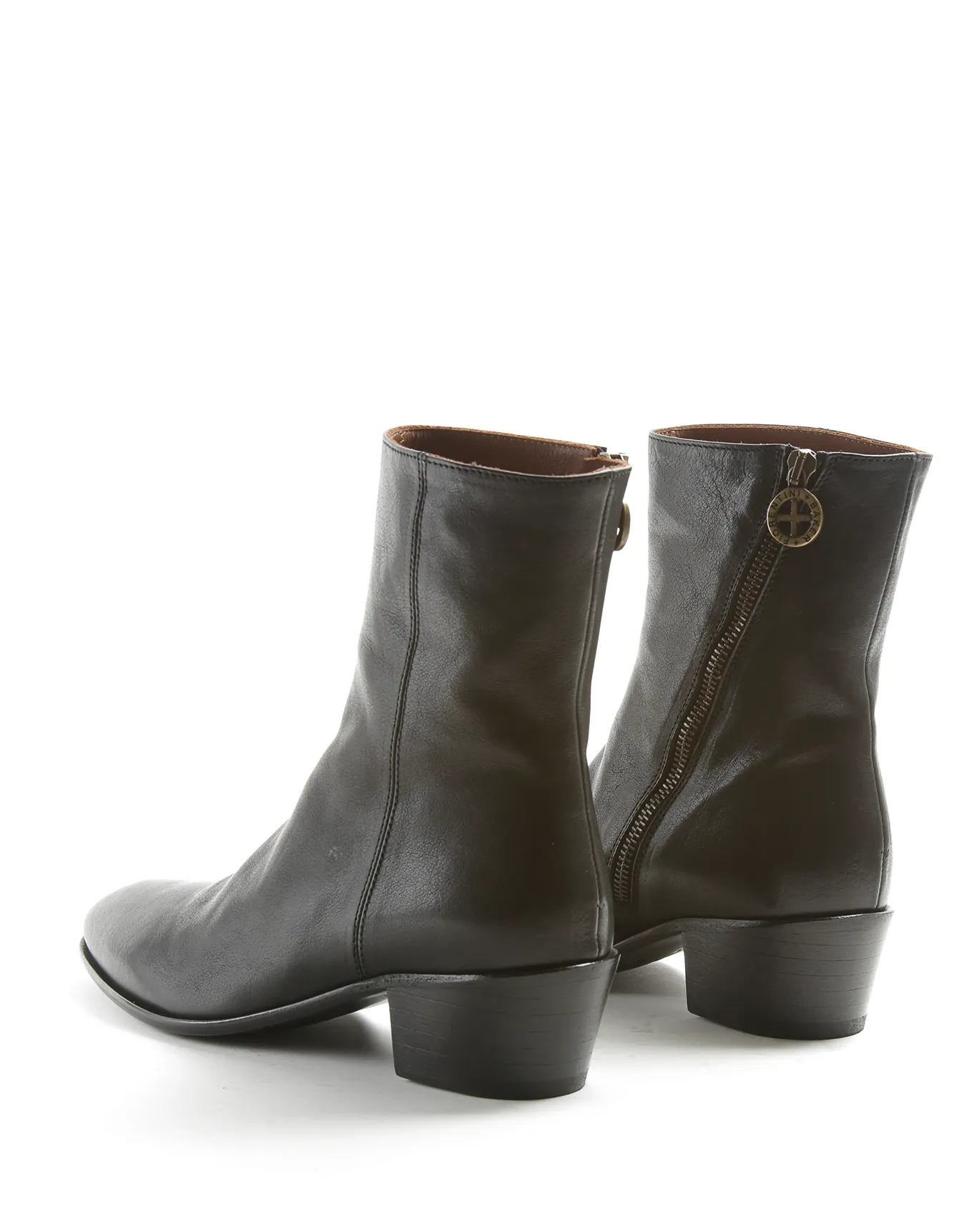 MATT Black Leather Boots sold by Fiorentini + Baker product image thumbnail 3
