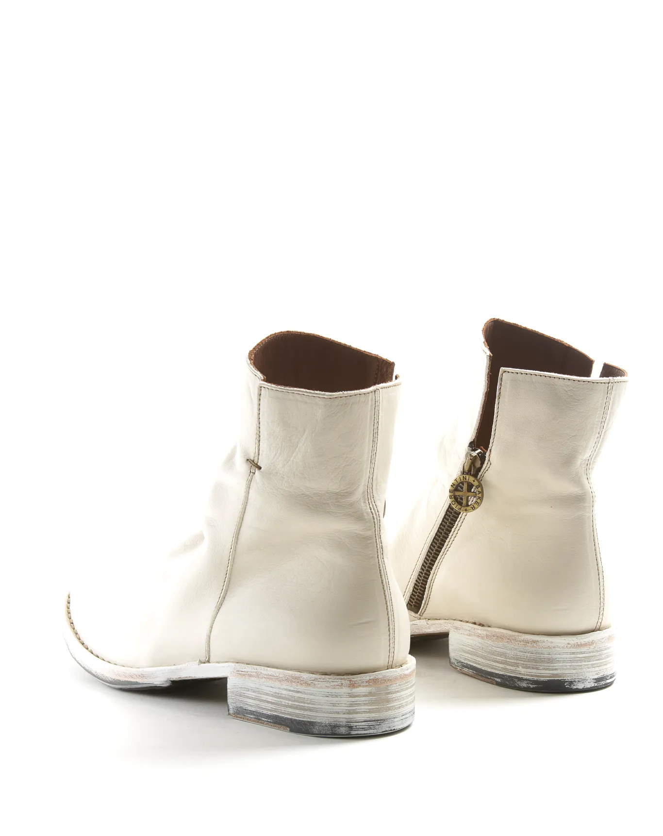 ELF White Leather Boots sold by Fiorentini + Baker product image thumbnail 3