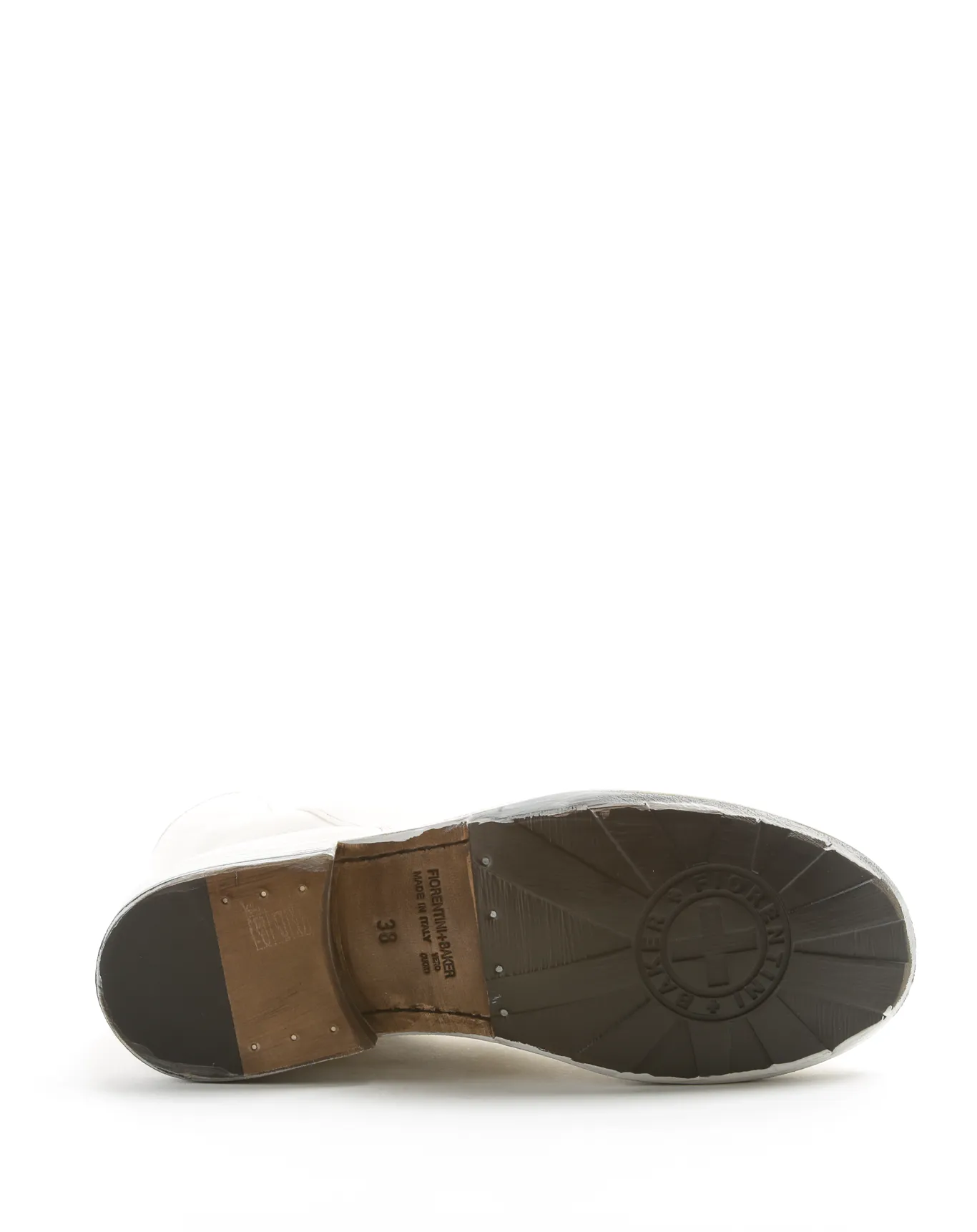 ELF White Leather Boots sold by Fiorentini + Baker product image thumbnail 4