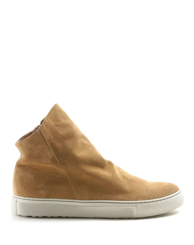 BIEL Cognac Suede Sneaker Boots made by Fiorentini + Baker