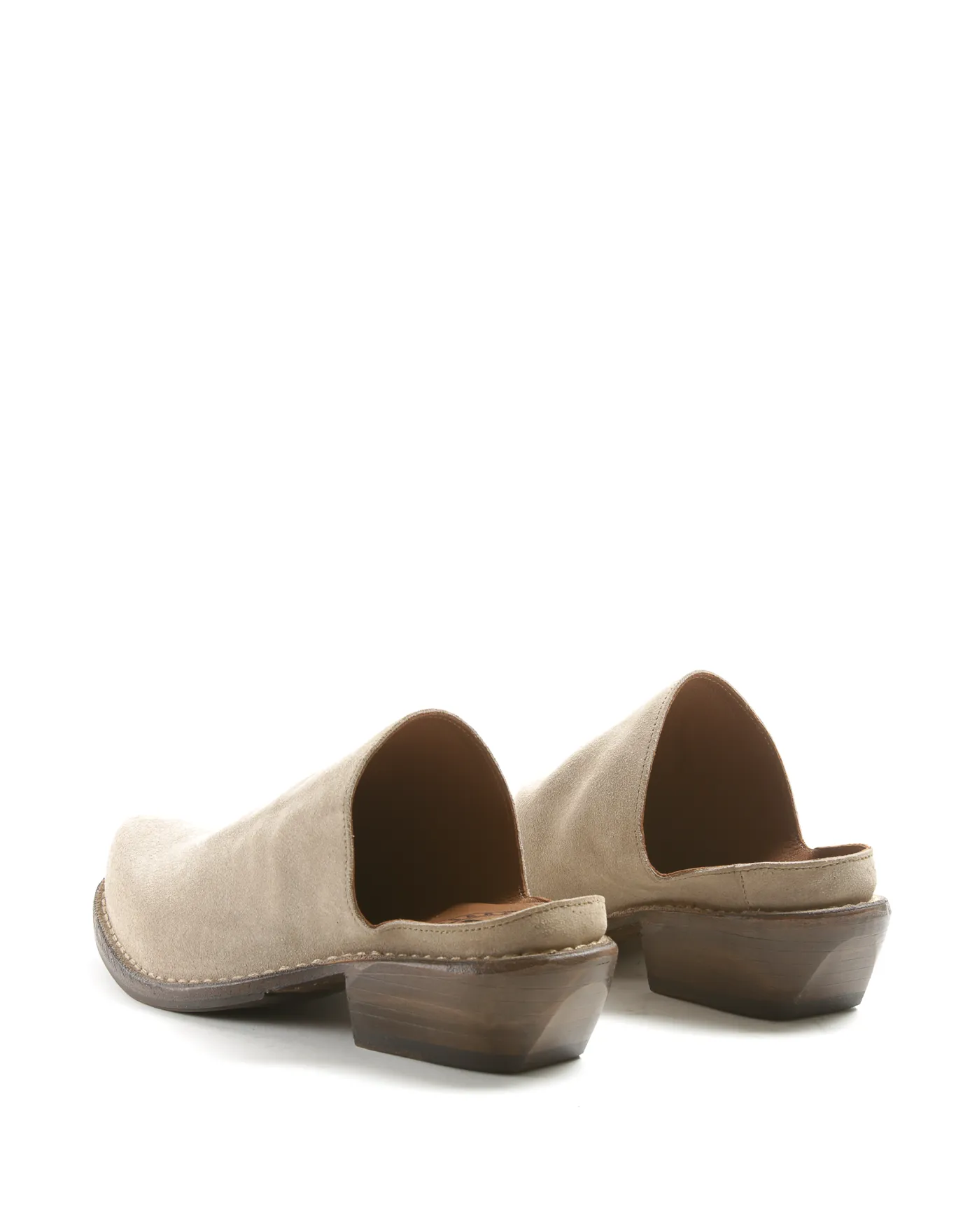 DANA Light Beige Suede Sabot sold by Fiorentini + Baker product image thumbnail 3