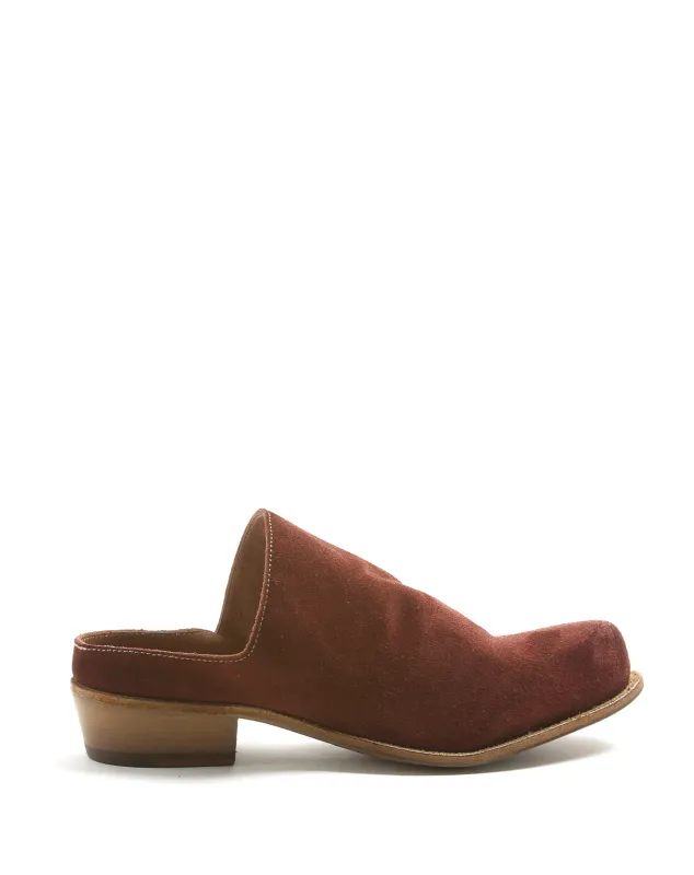 HERO Deep Russet Brown Sabot made by Fiorentini + Baker