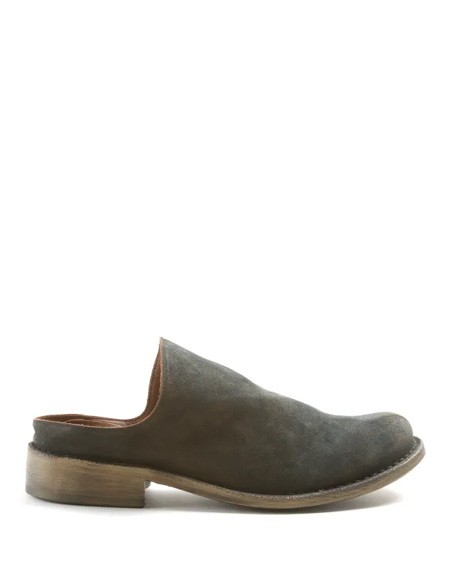 FREYO Shades Black/Grey/Brown Mules made by Fiorentini + Baker