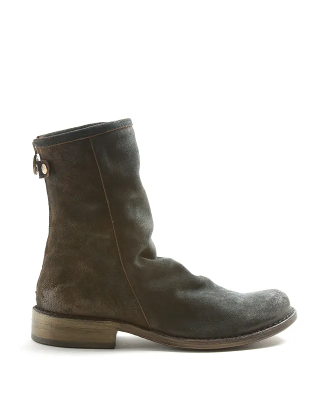 FEVEN Shades Black/Grey/Brown Boots made by Fiorentini + Baker
