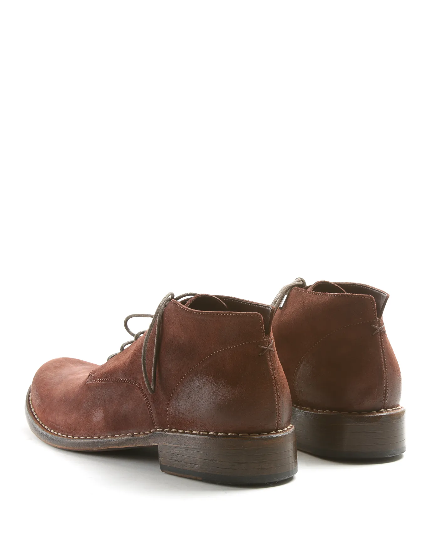 FEDD Bordeaux crust leather lace-up boots sold by Fiorentini + Baker product image thumbnail 3