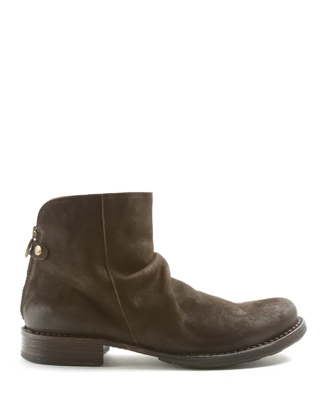 ELINA Brown Leather Boots made by Fiorentini + Baker