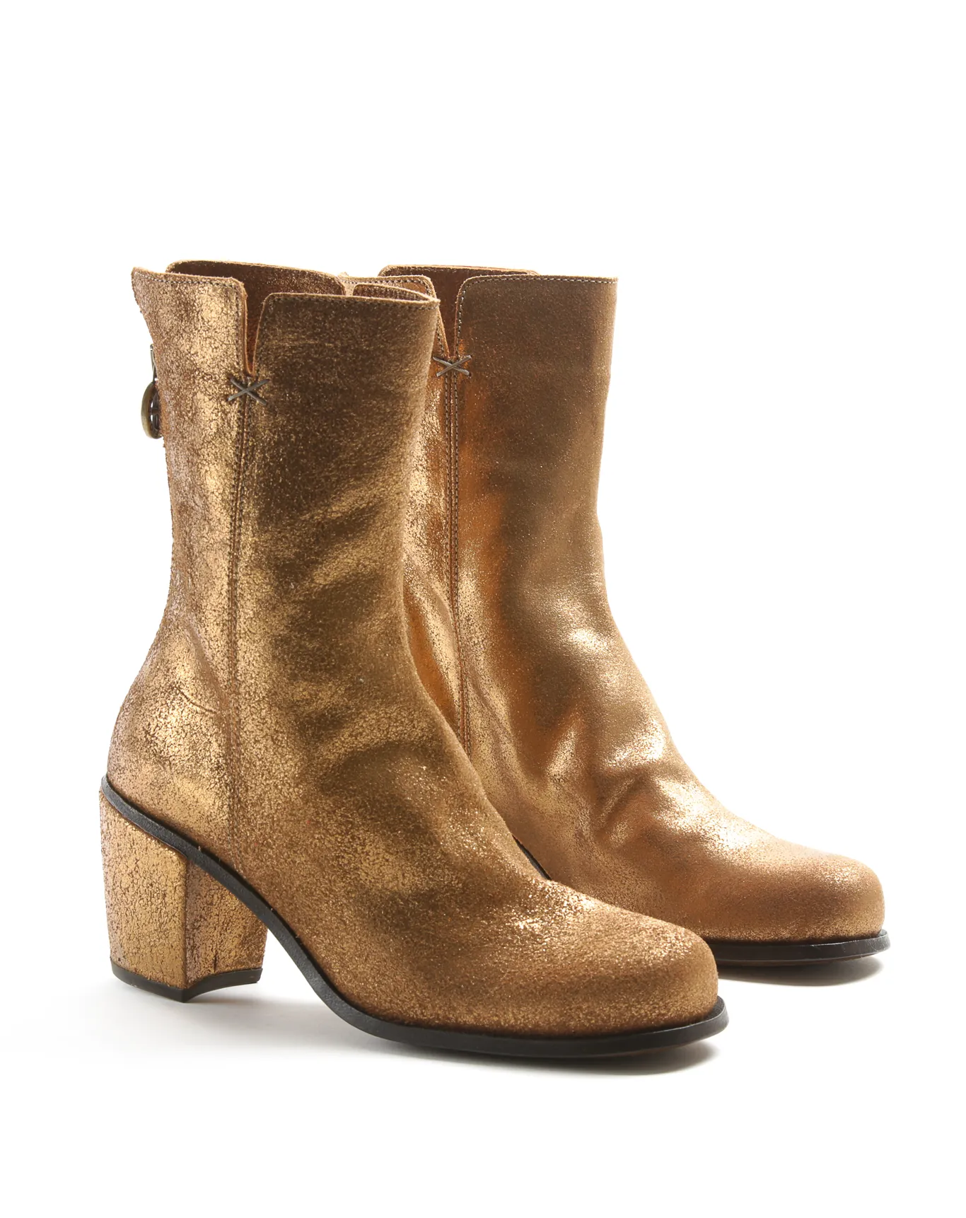 JONI Gold Leather Boots sold by Fiorentini + Baker product image thumbnail 2
