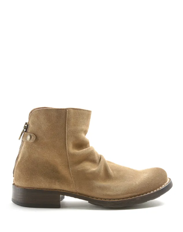 ELINA Sand Suede Boots made by Fiorentini + Baker