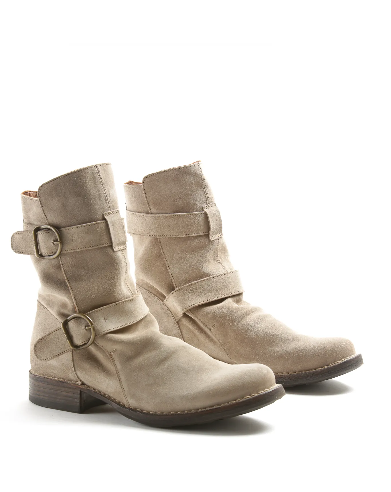 713 Light Beige Suede Boots sold by Fiorentini + Baker product image thumbnail 2