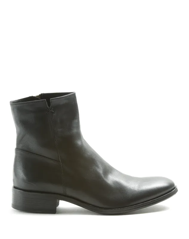 CALE Black Leather Boots made by Fiorentini + Baker