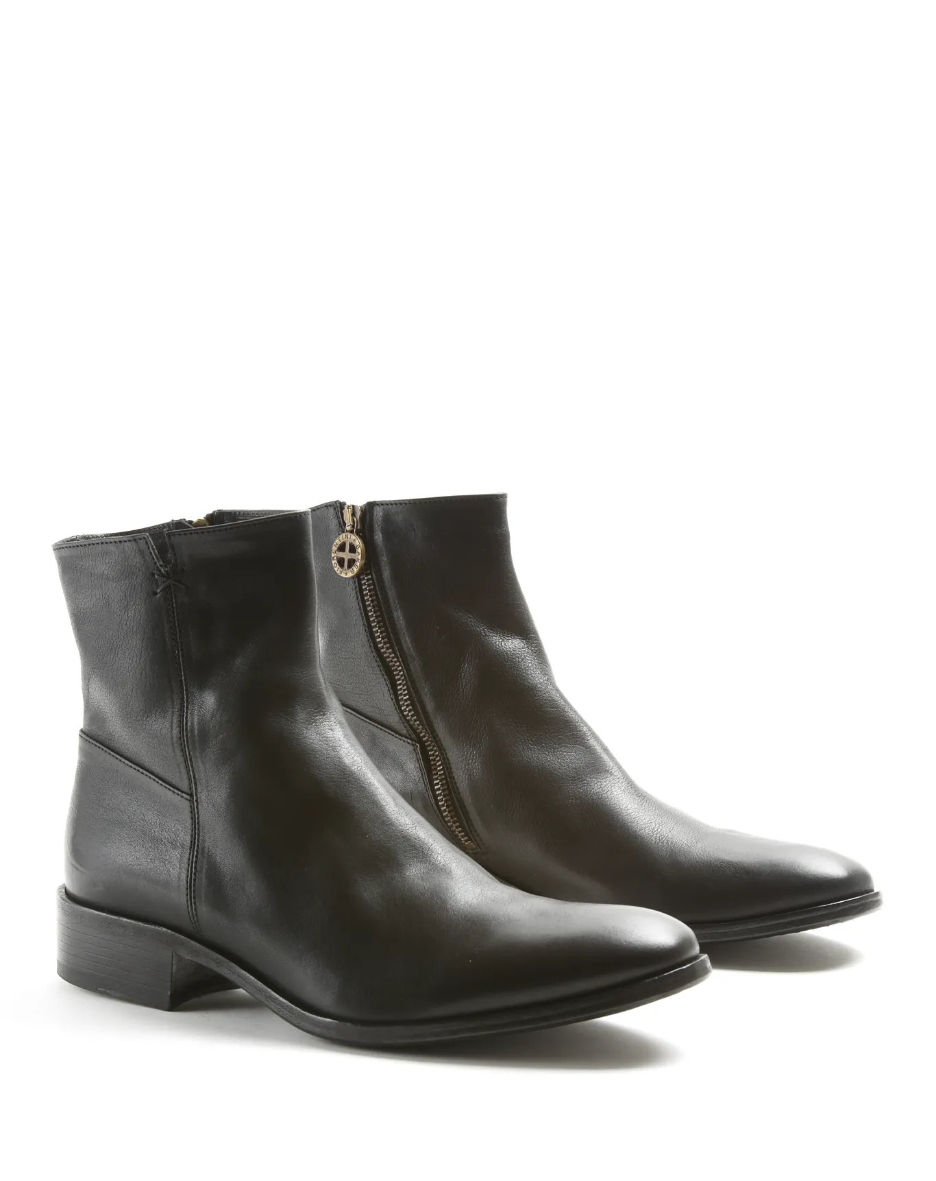 CALE Black Leather Boots sold by Fiorentini + Baker product image thumbnail 2