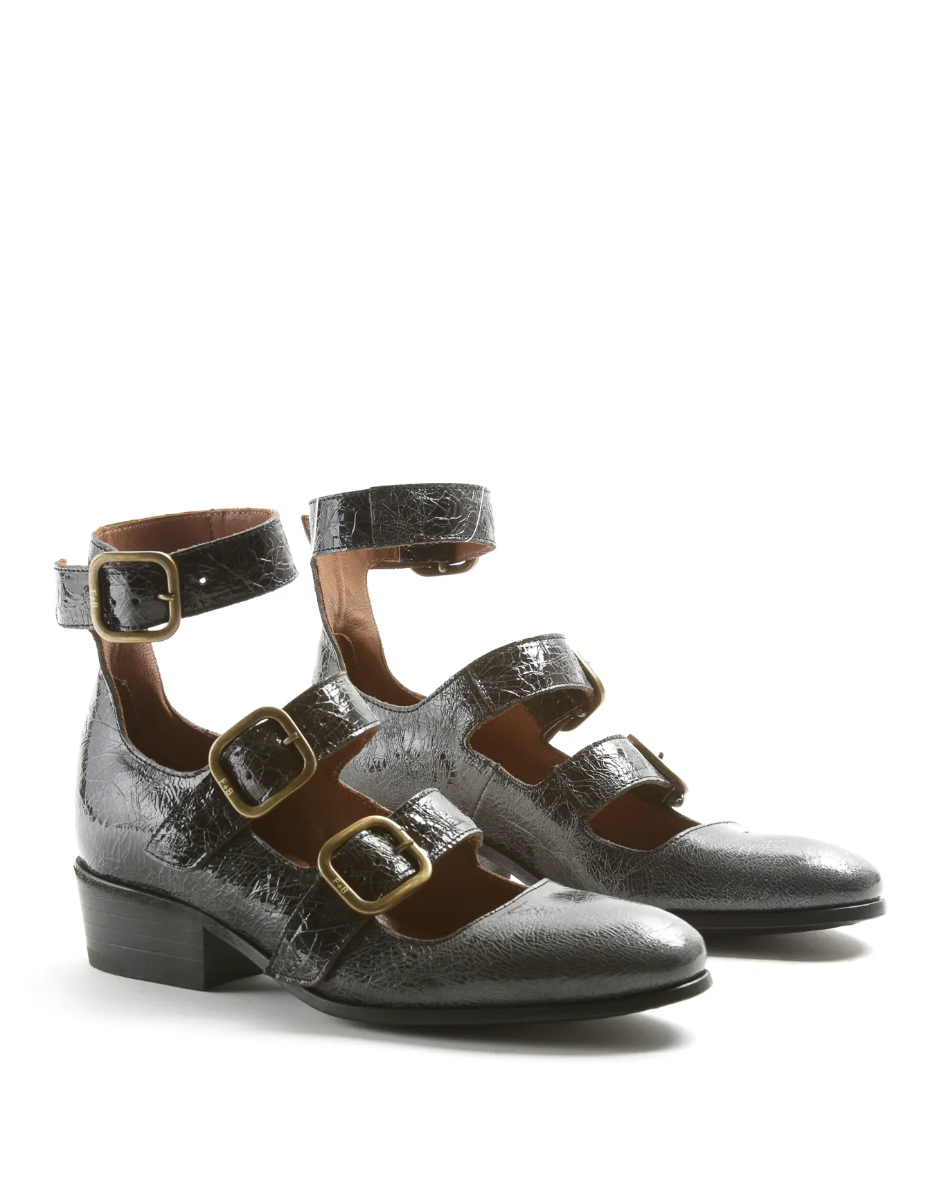 CLARY Black Leather Shoes sold by Fiorentini + Baker product image thumbnail 2