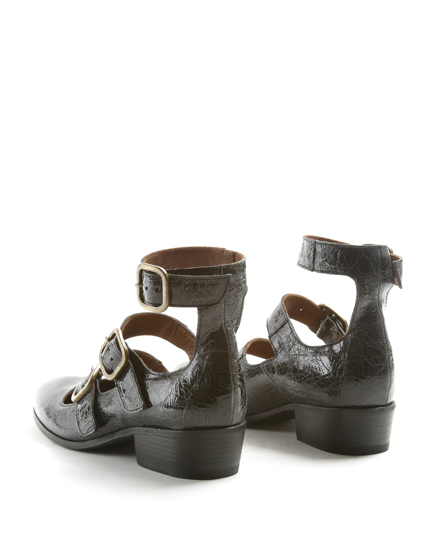 CLARY Black Leather Shoes sold by Fiorentini + Baker product image thumbnail 3