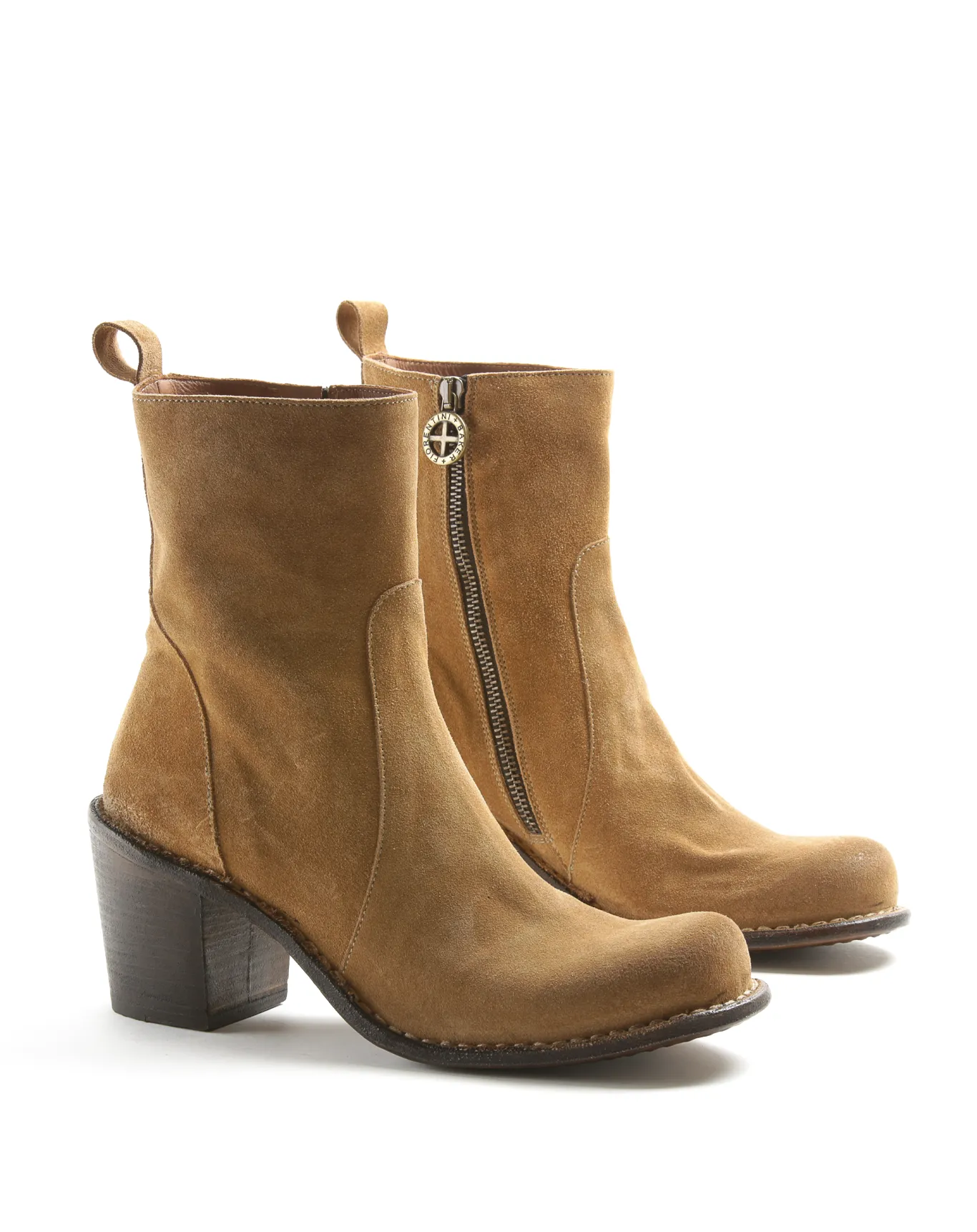 JENNI Cognac Suede Boots sold by Fiorentini + Baker product image thumbnail 2