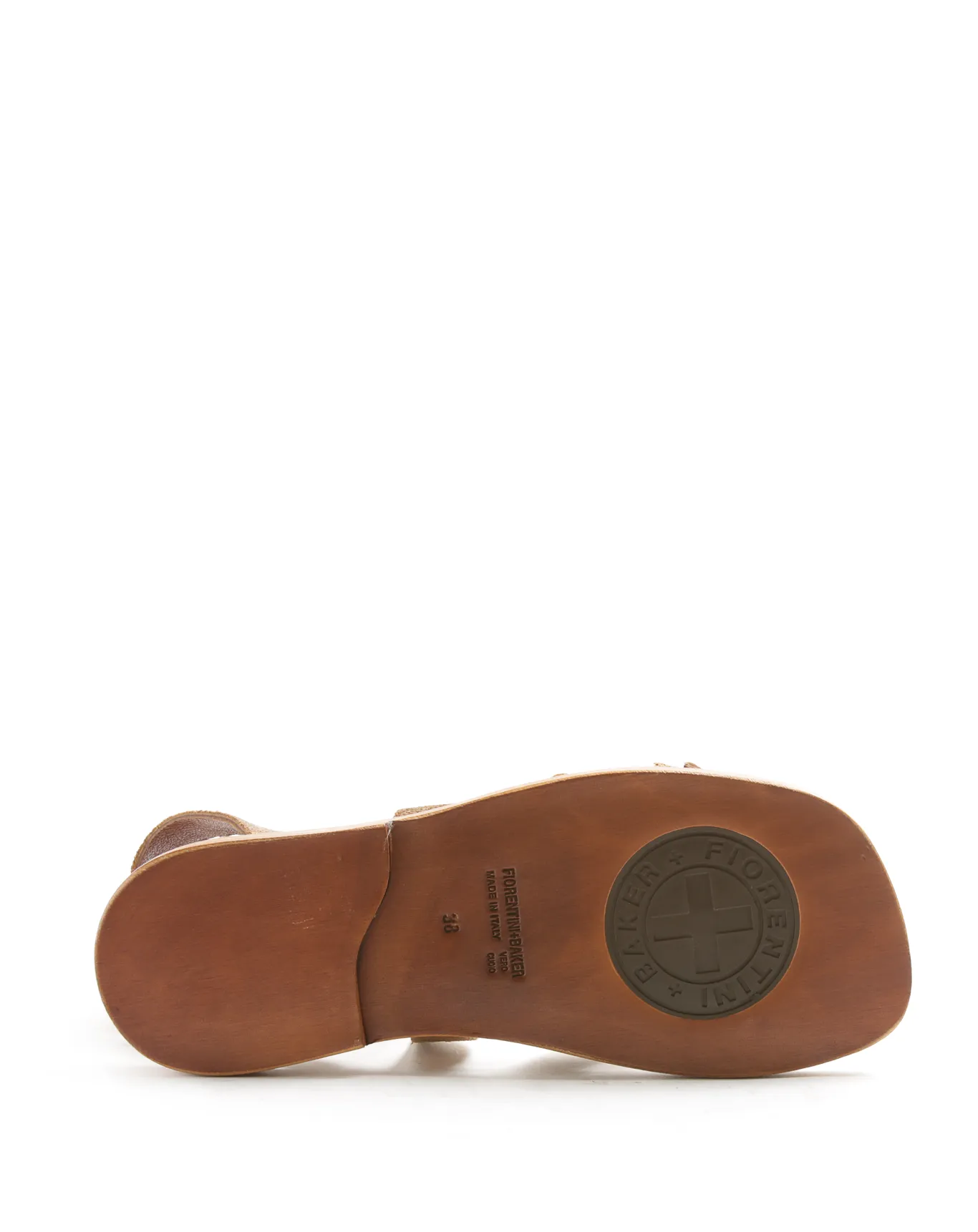 ZIVA Gold Leather Sandals sold by Fiorentini + Baker product image thumbnail 4