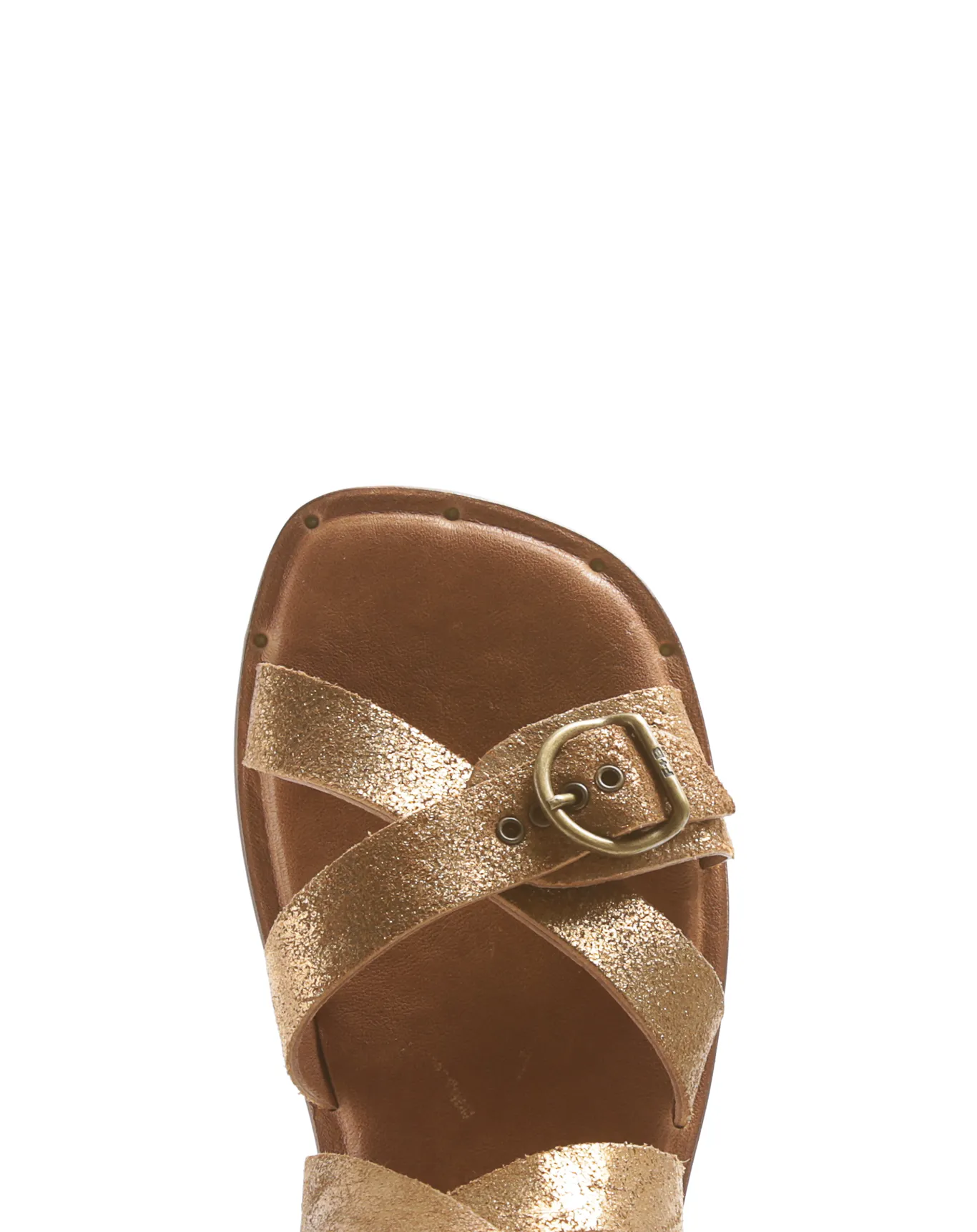ZIVA Gold Leather Sandals sold by Fiorentini + Baker product image thumbnail 5
