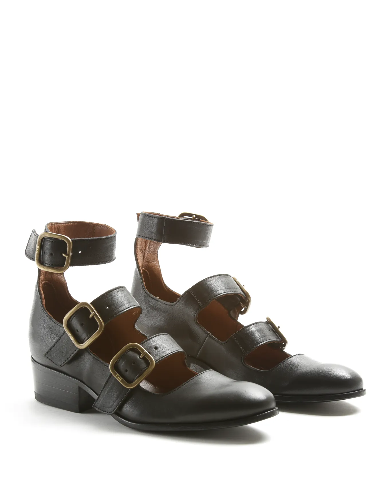CLARY Black Leather Shoes sold by Fiorentini + Baker product image thumbnail 2