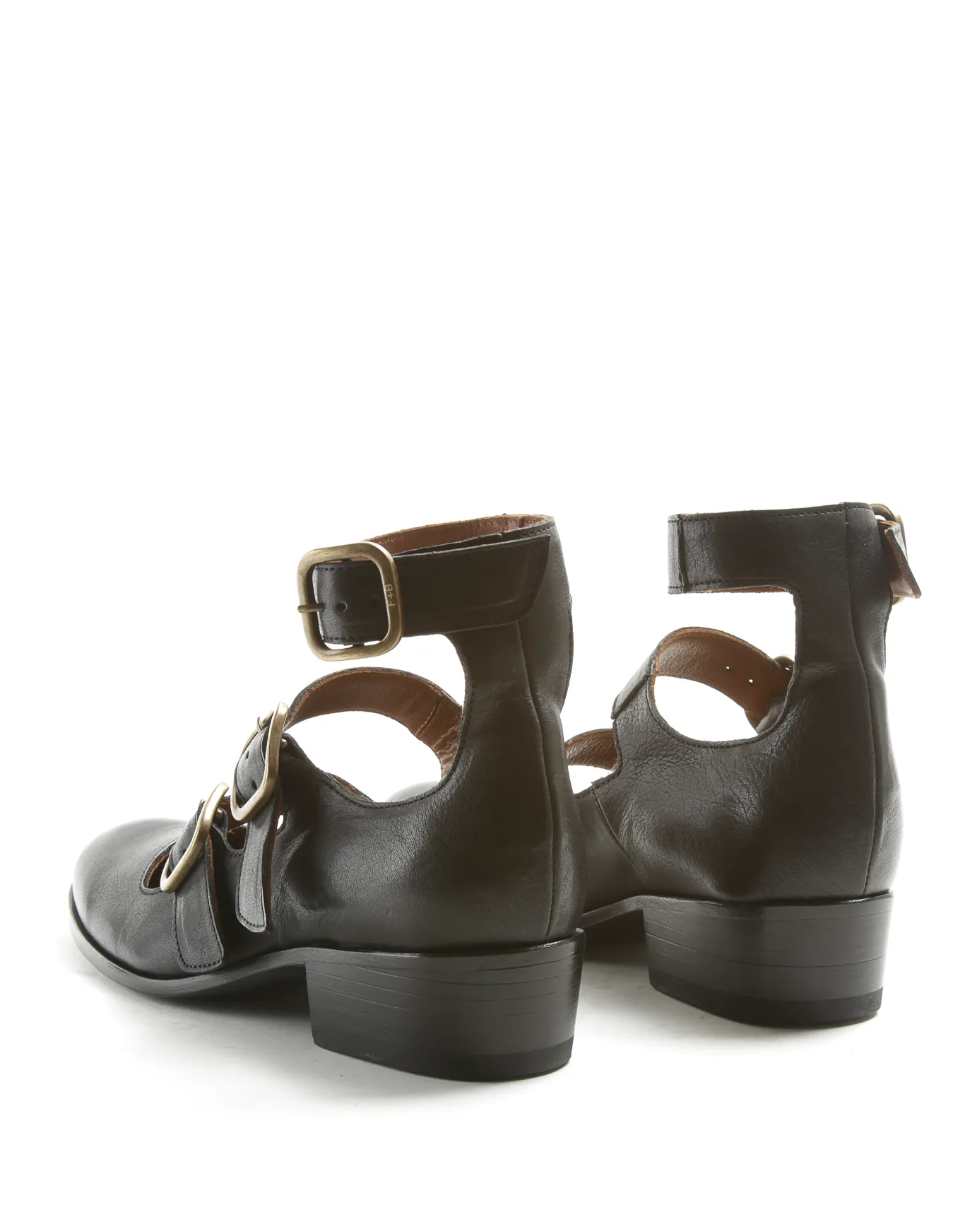 CLARY Black Leather Shoes sold by Fiorentini + Baker product image thumbnail 3