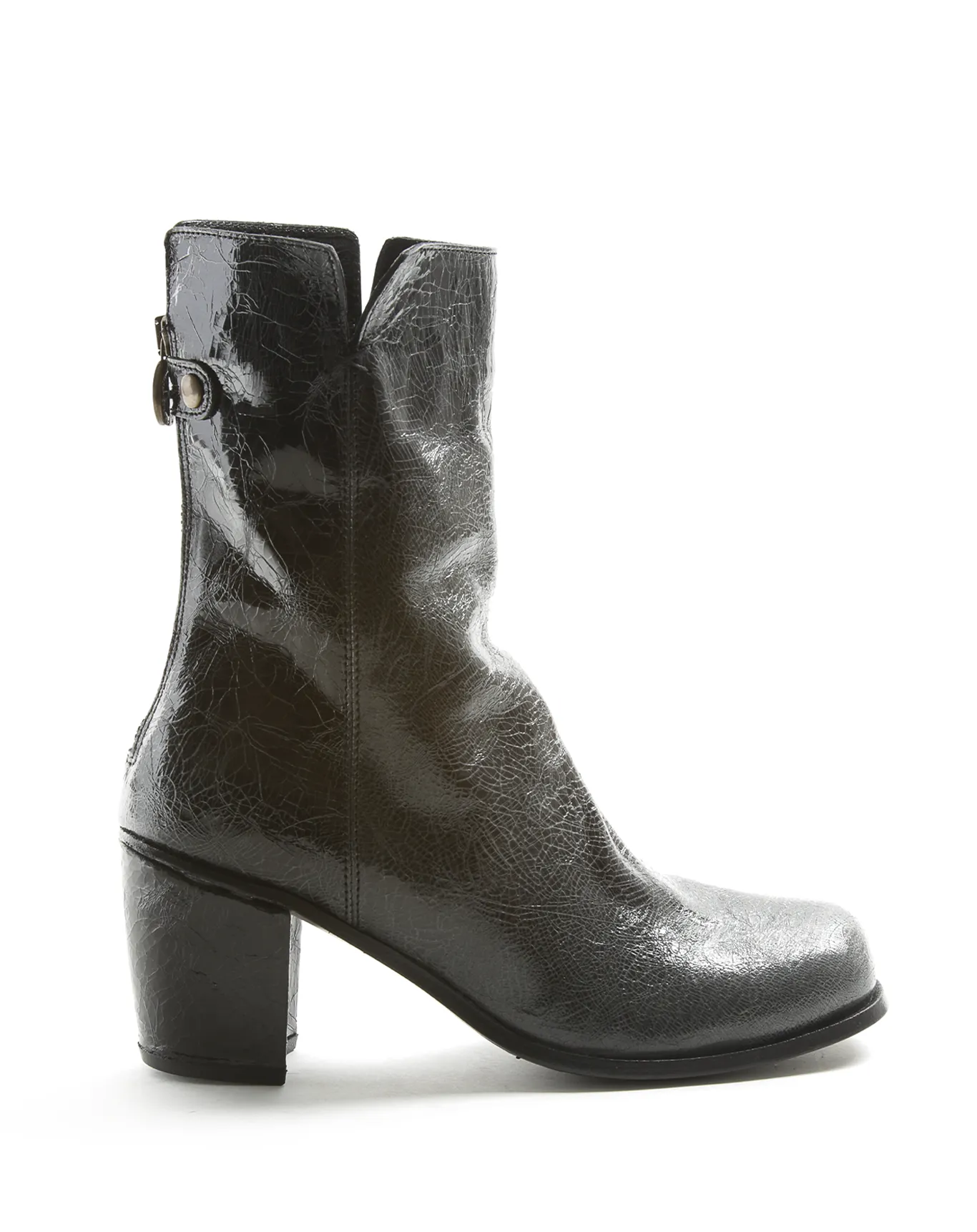 JONI Black Leather Boots sold by Fiorentini + Baker