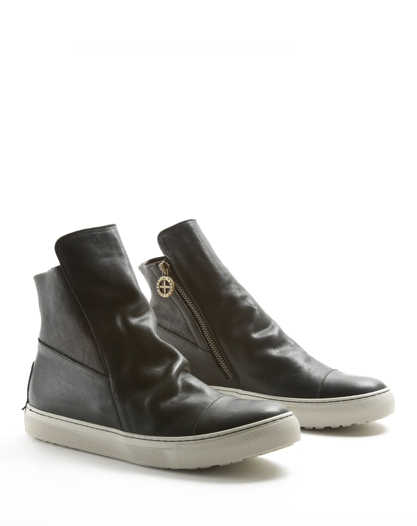 BRET Black Leather Sneaker Boots sold by Fiorentini + Baker product image thumbnail 2