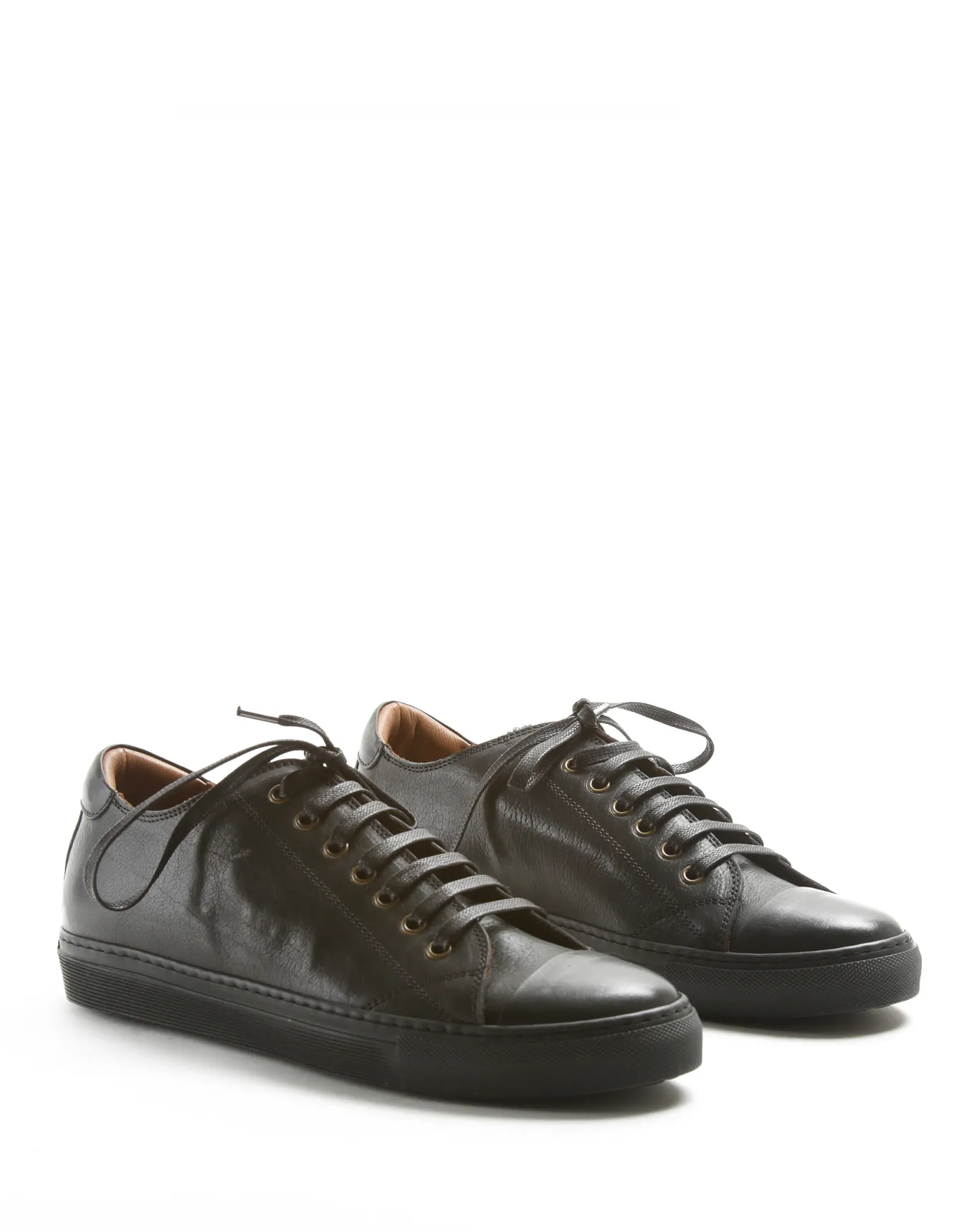 BEXY Black Leather Sneakers sold by Fiorentini + Baker product image thumbnail 2