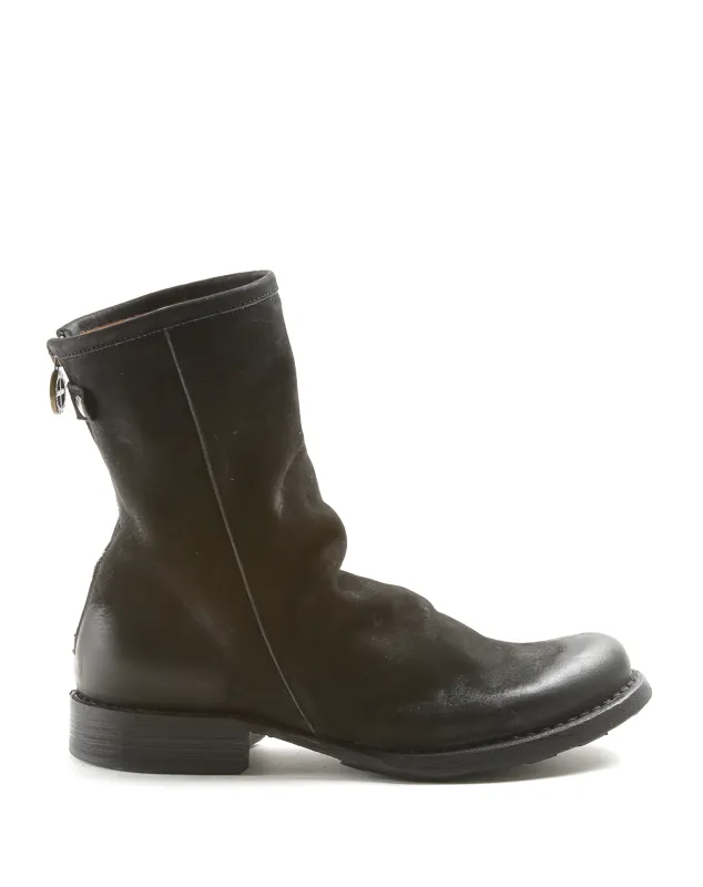 EVEN Black Leather Boots made by Fiorentini + Baker