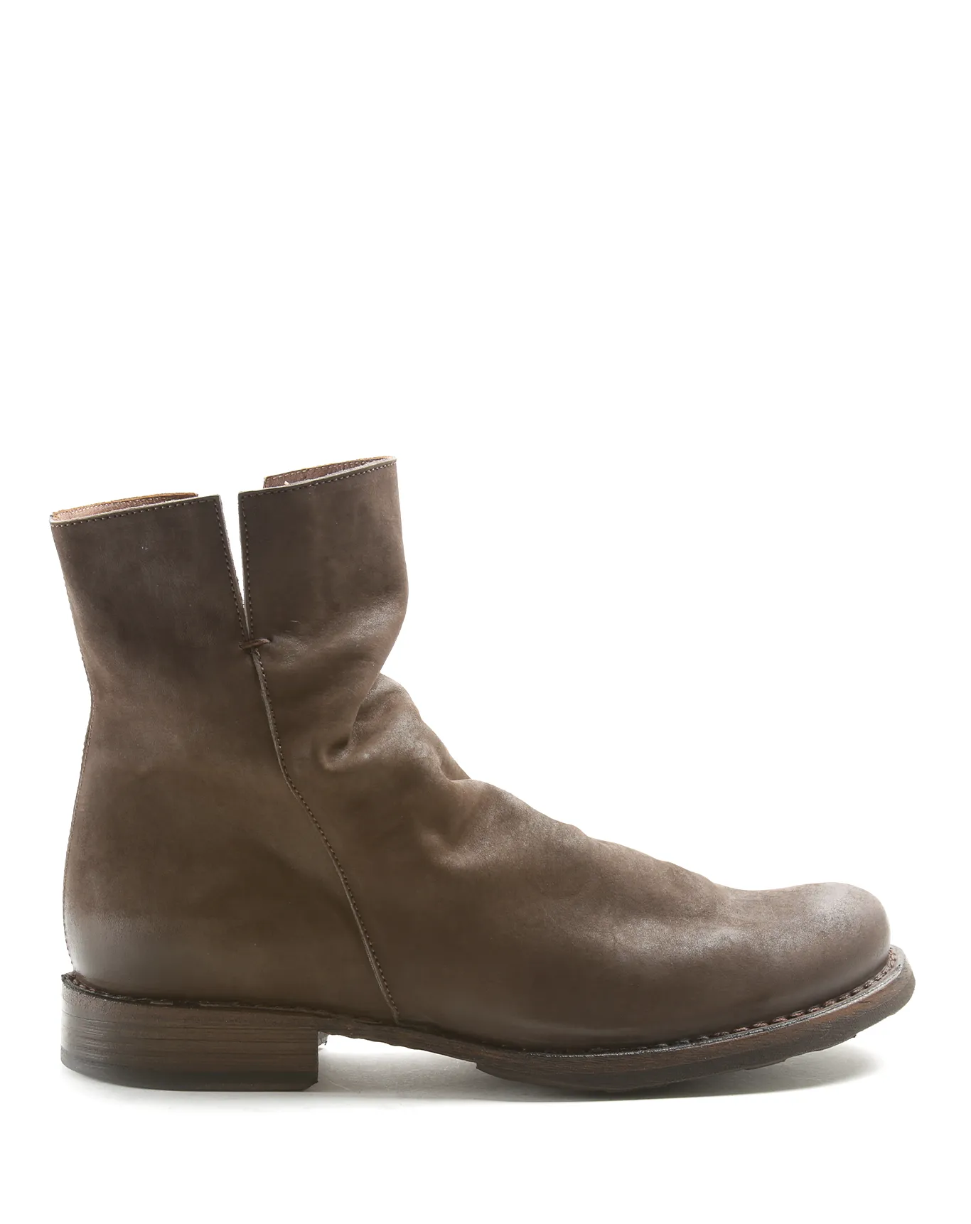 ELF Coffee Leather Boots sold by Fiorentini + Baker