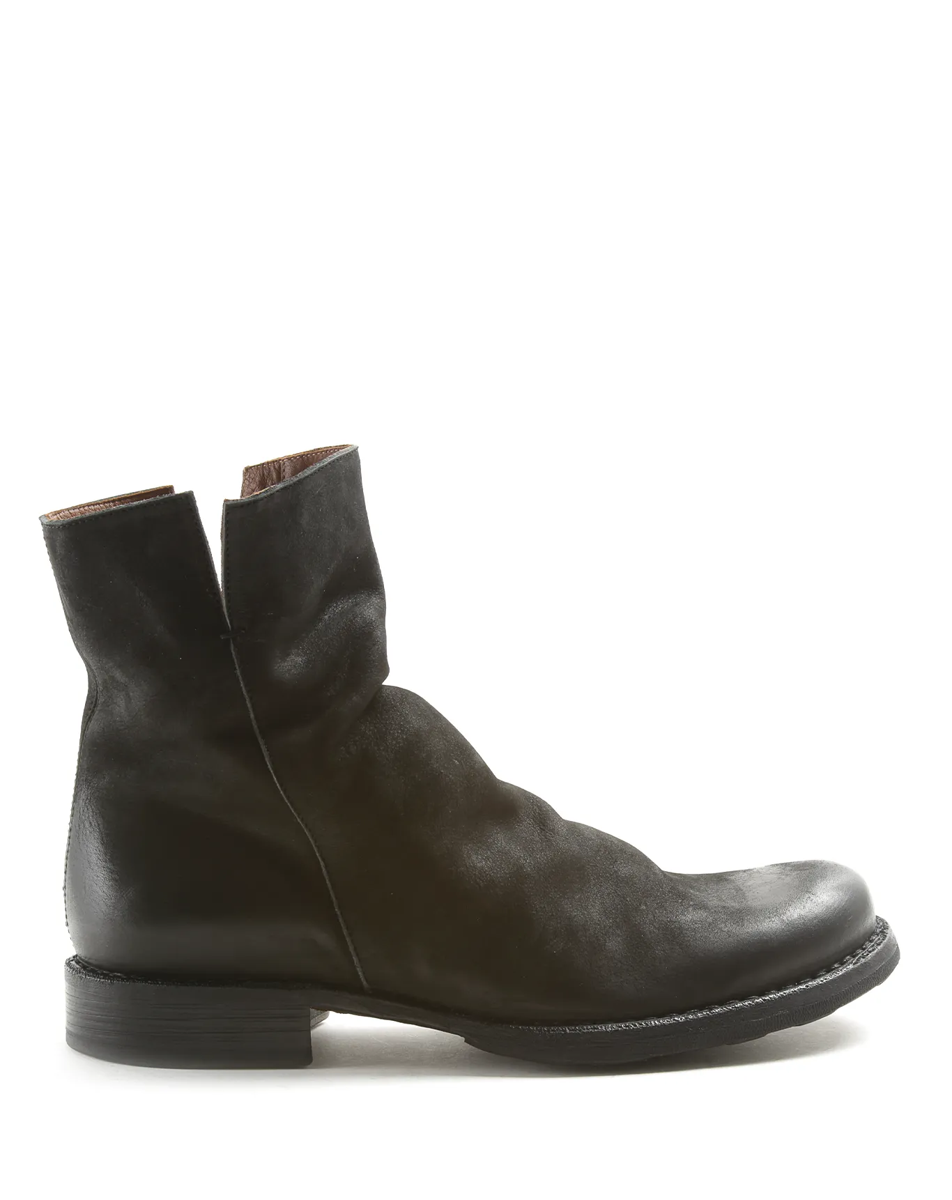 ELF Black Leather Boots sold by Fiorentini + Baker