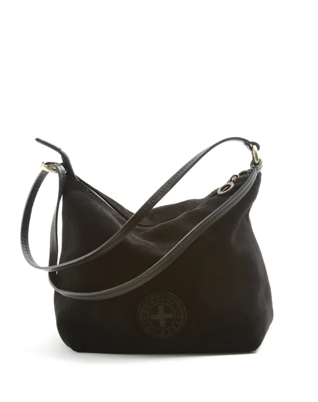 YOKO Black Suede Bag made by Fiorentini + Baker