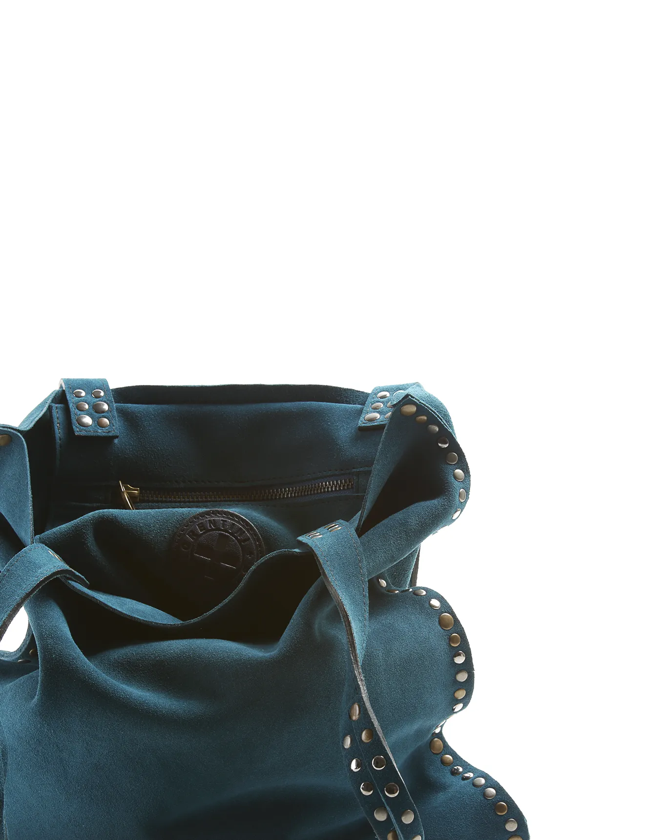 SIRYA Petrol Suede Bag sold by Fiorentini + Baker product image thumbnail 2