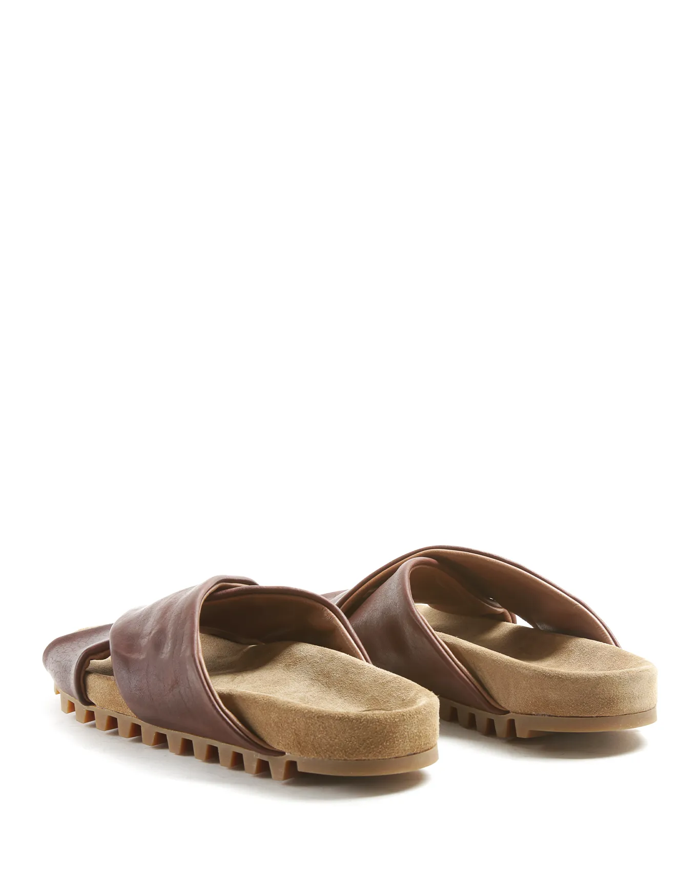 KOOKI Ebony Leather Slide sold by Fiorentini + Baker product image thumbnail 3