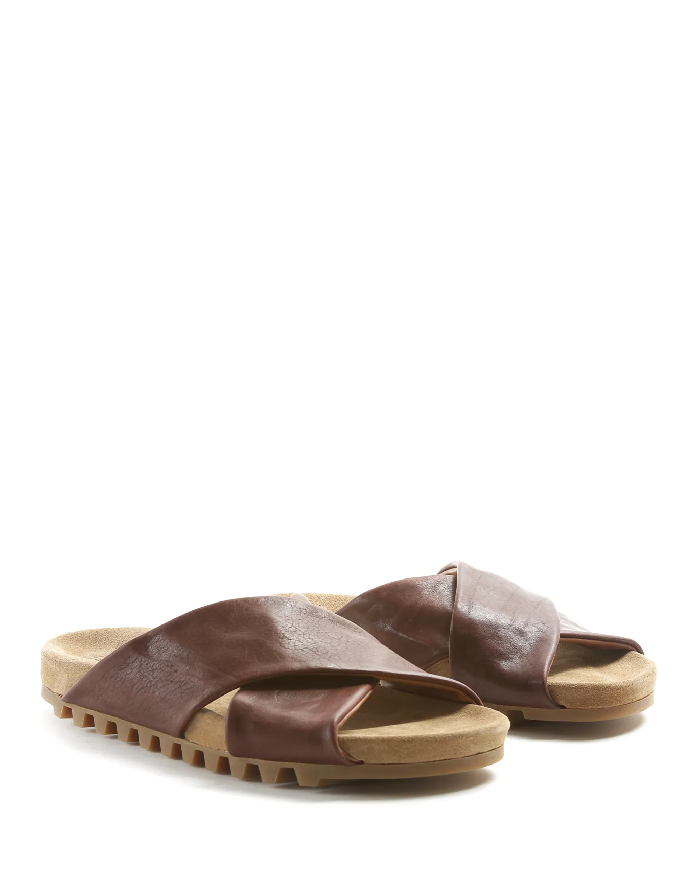 KOOKI Ebony Leather Slide sold by Fiorentini + Baker product image thumbnail 2
