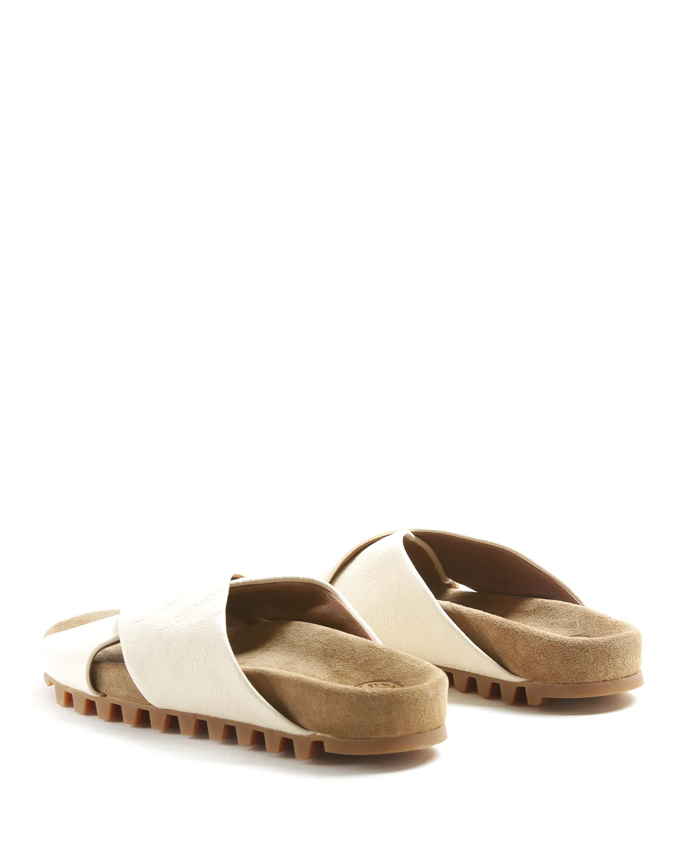 KOOKI Ivory Leather Slide sold by Fiorentini + Baker product image thumbnail 3