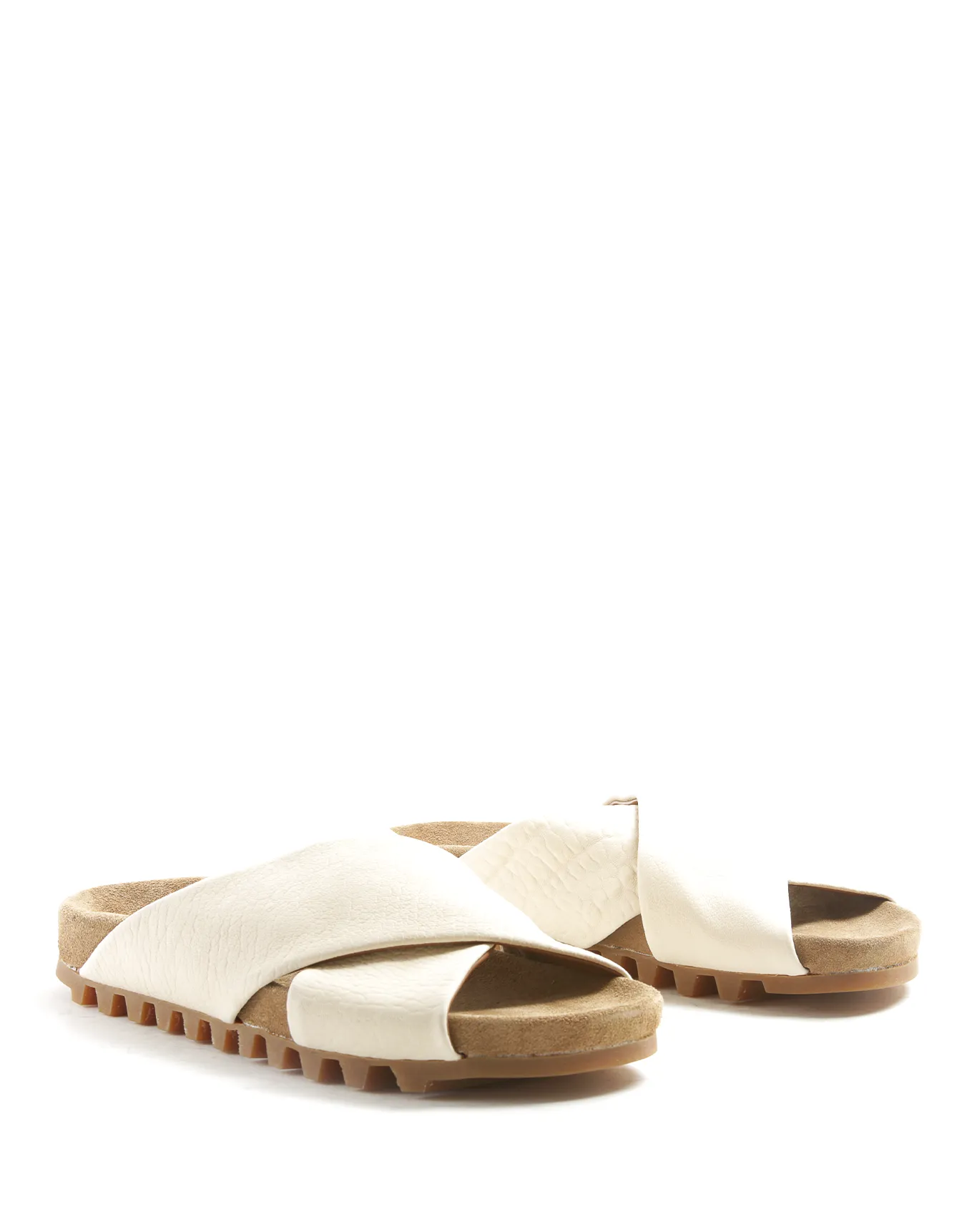 KOOKI Ivory Leather Slide sold by Fiorentini + Baker product image thumbnail 2