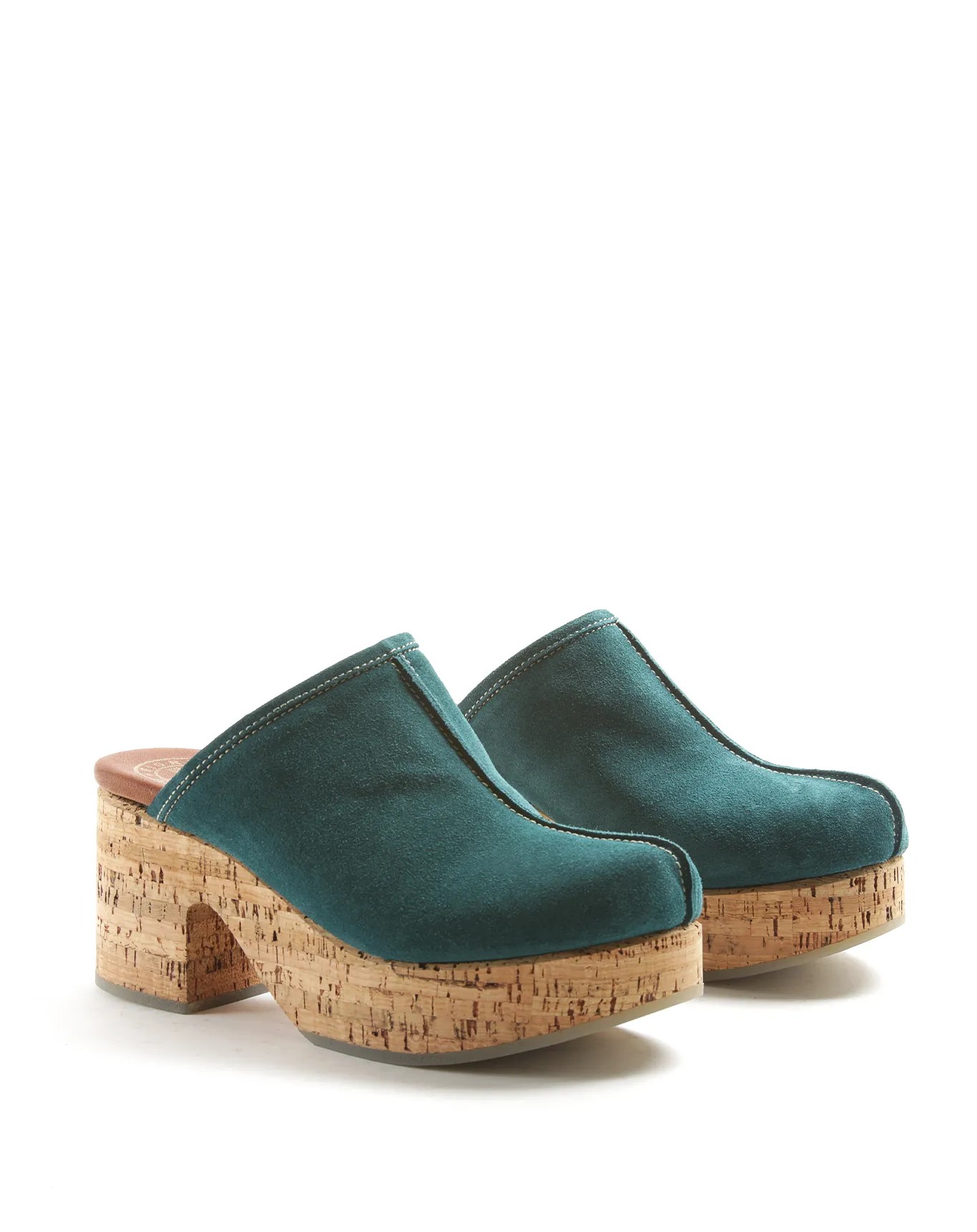 DORE Petrol Wedge Sandals sold by Fiorentini + Baker product image thumbnail 2