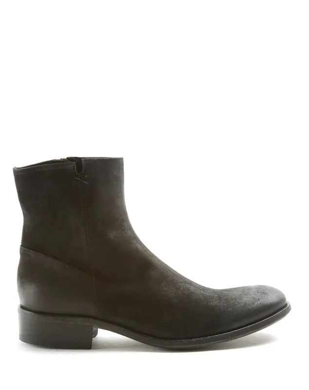 CALE Black Leather Boots made by Fiorentini + Baker