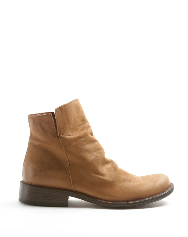 FAS Tan Leather Boots made by Fiorentini + Baker