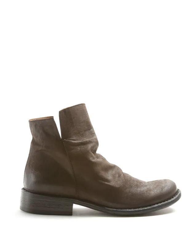 FAS Coffee Leather Boots made by Fiorentini + Baker