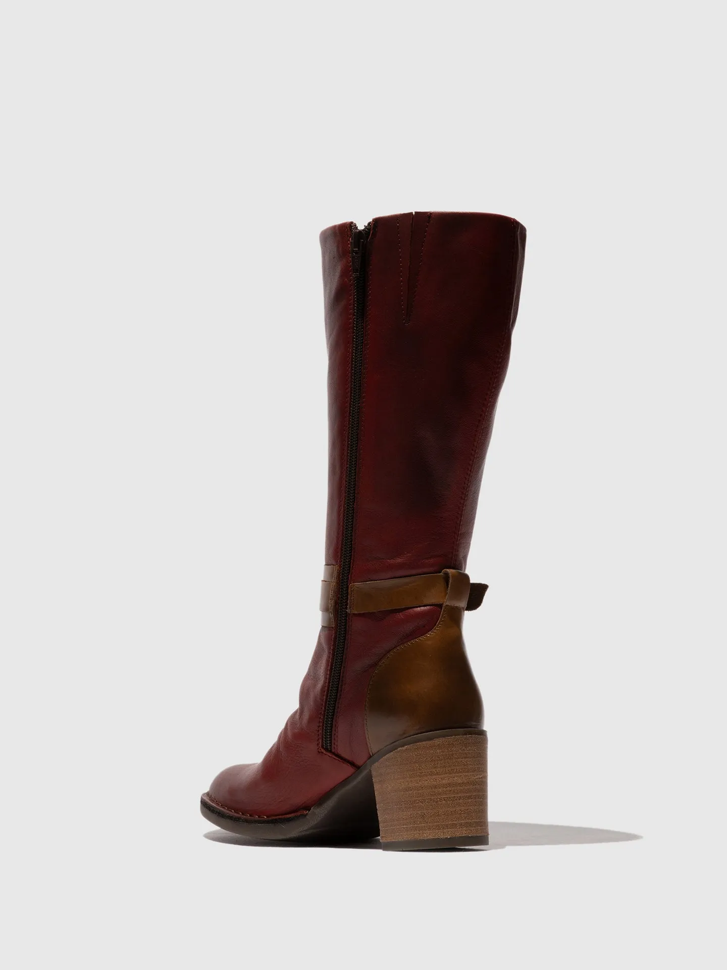 Buckle Boots BEIF165FLY OXBLOOD/CAMEL sold by Fly London product image thumbnail 3