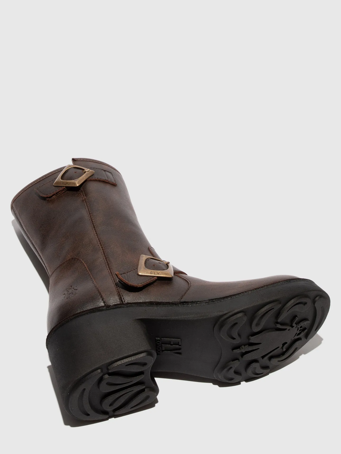 Zip Up Ankle Boots NATY192FLY DK. BROWN sold by Fly London product image thumbnail 2