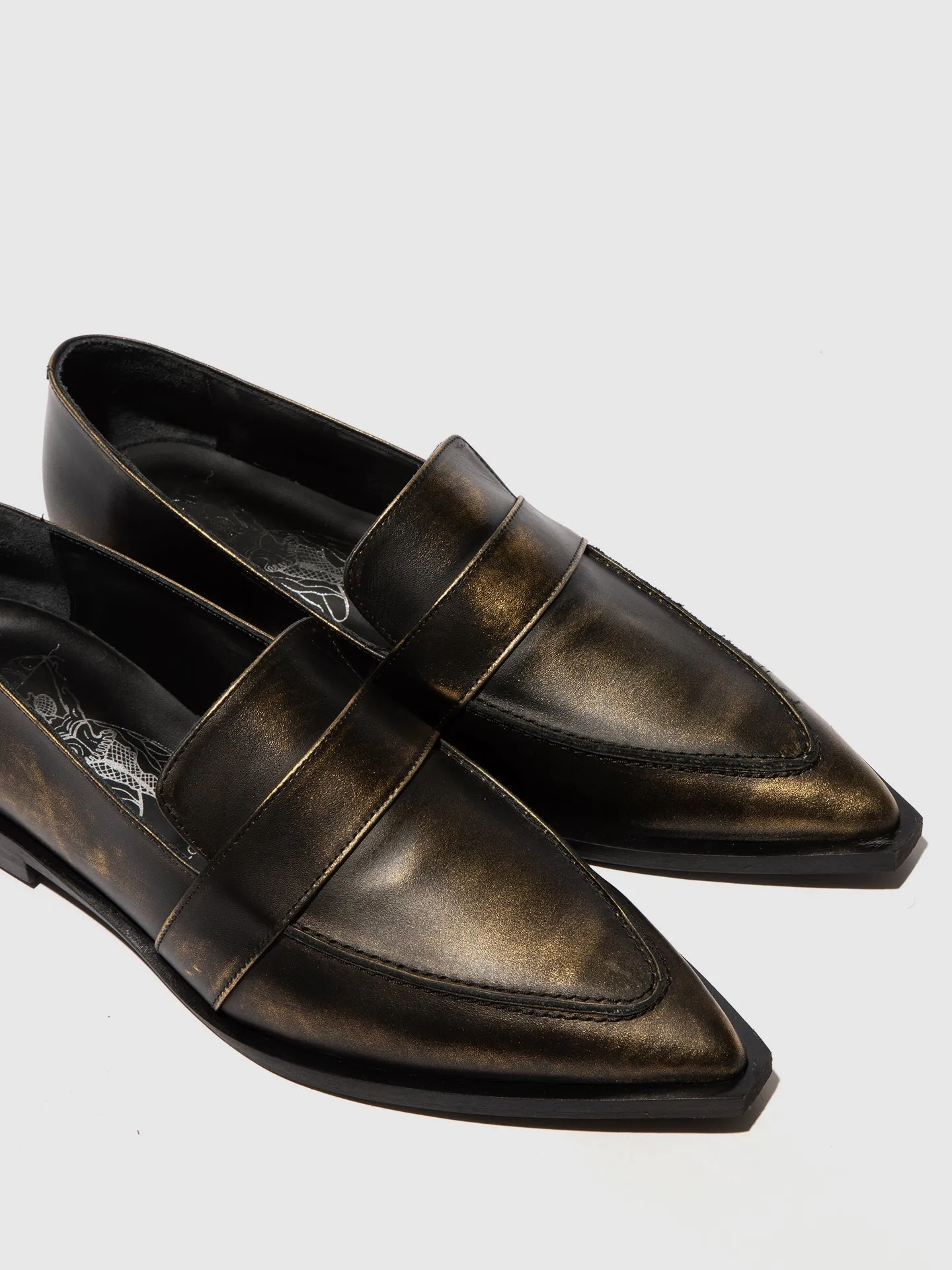 Pointed Toe Shoes RAEB349FLY GOLD sold by Fly London product image thumbnail 4