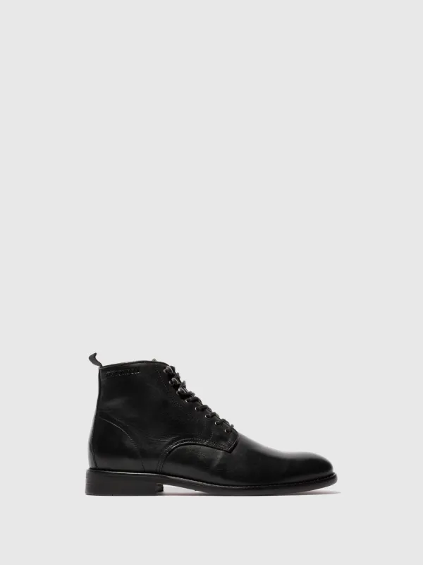 Lace-up Ankle Boots WERN002FLY BURN BLACK sold by Fly London