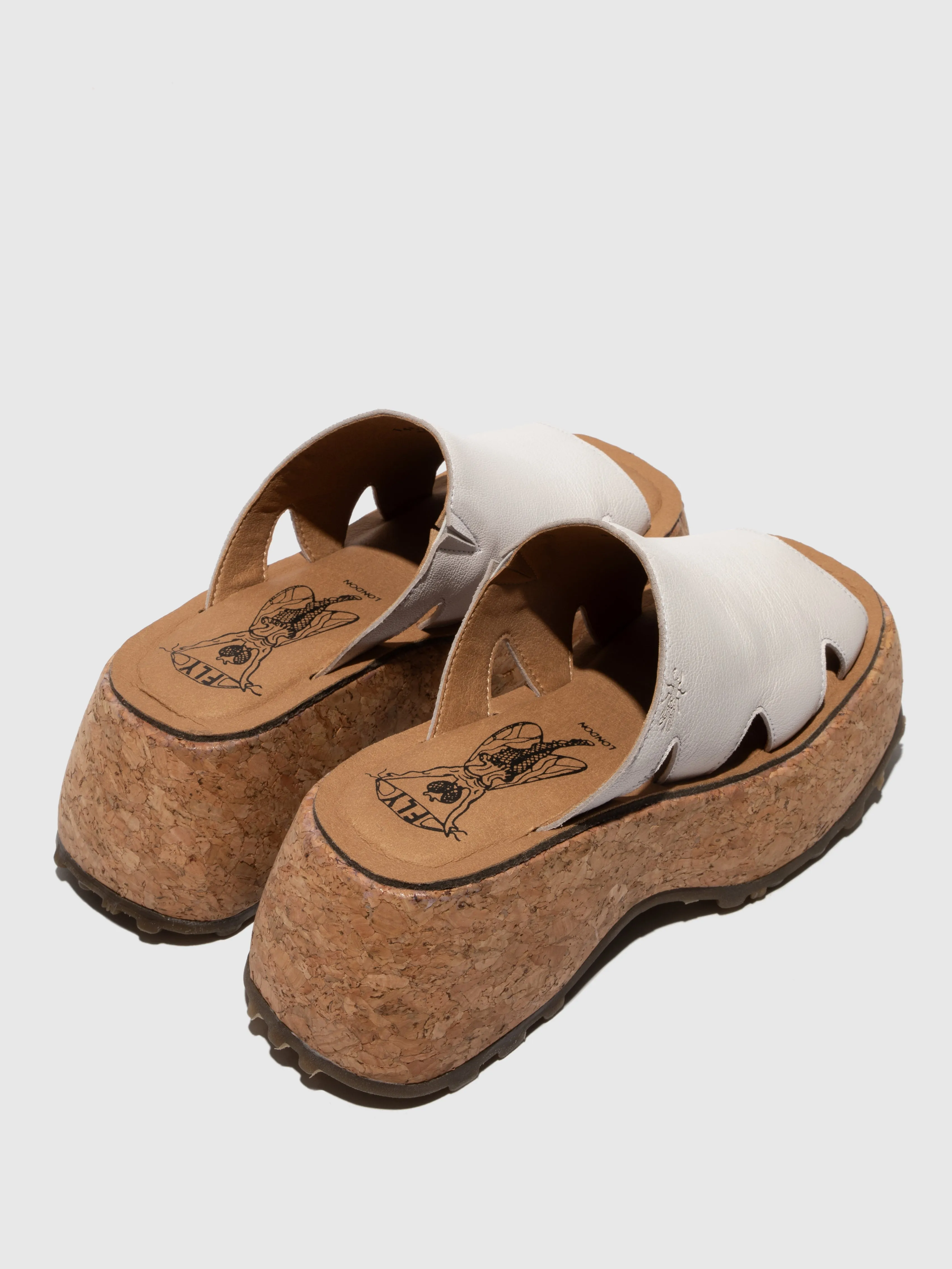 Platform Mules CEIR280FLY WHITE sold by Fly London product image thumbnail 4