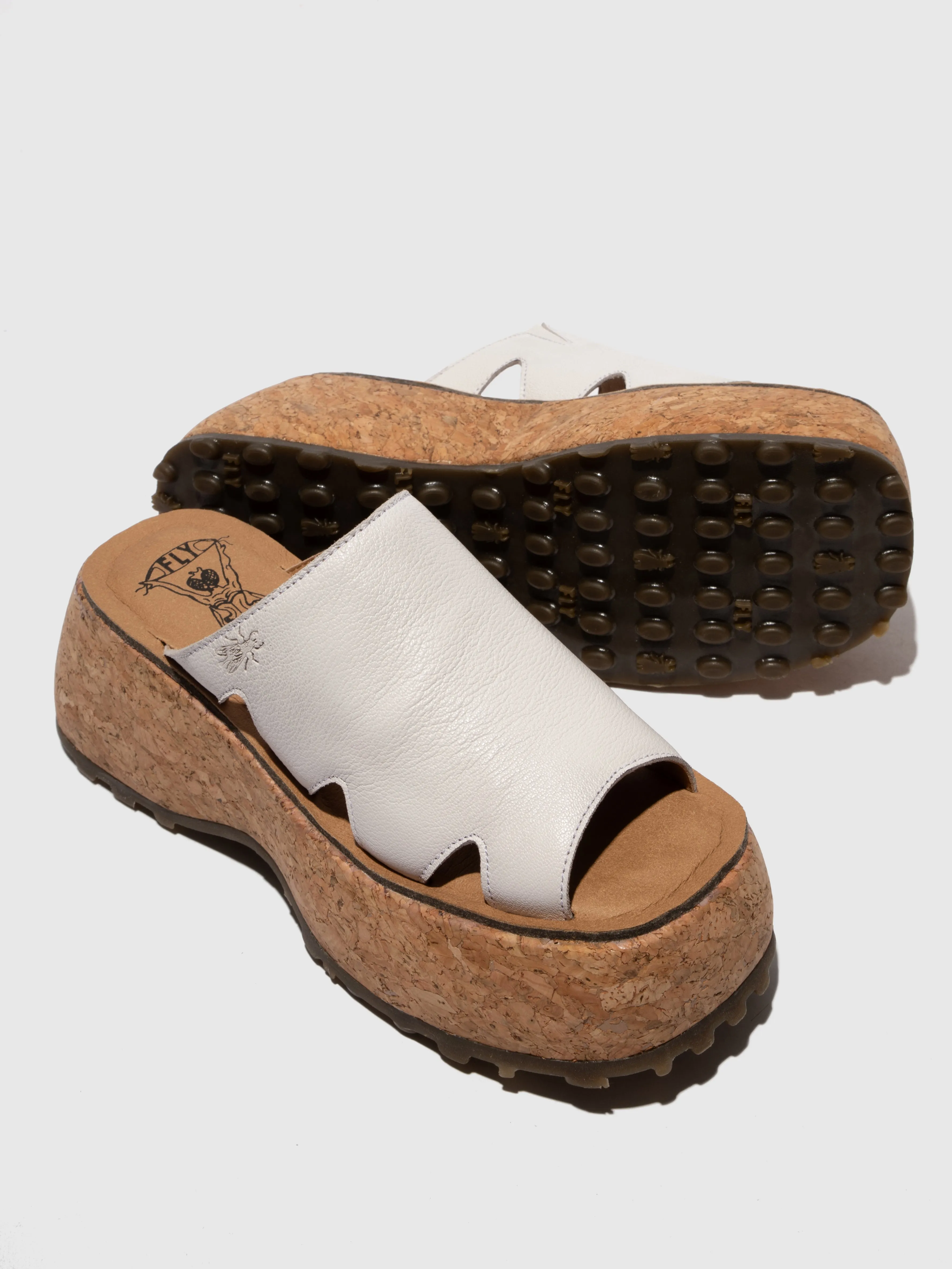 Platform Mules CEIR280FLY WHITE sold by Fly London product image thumbnail 5