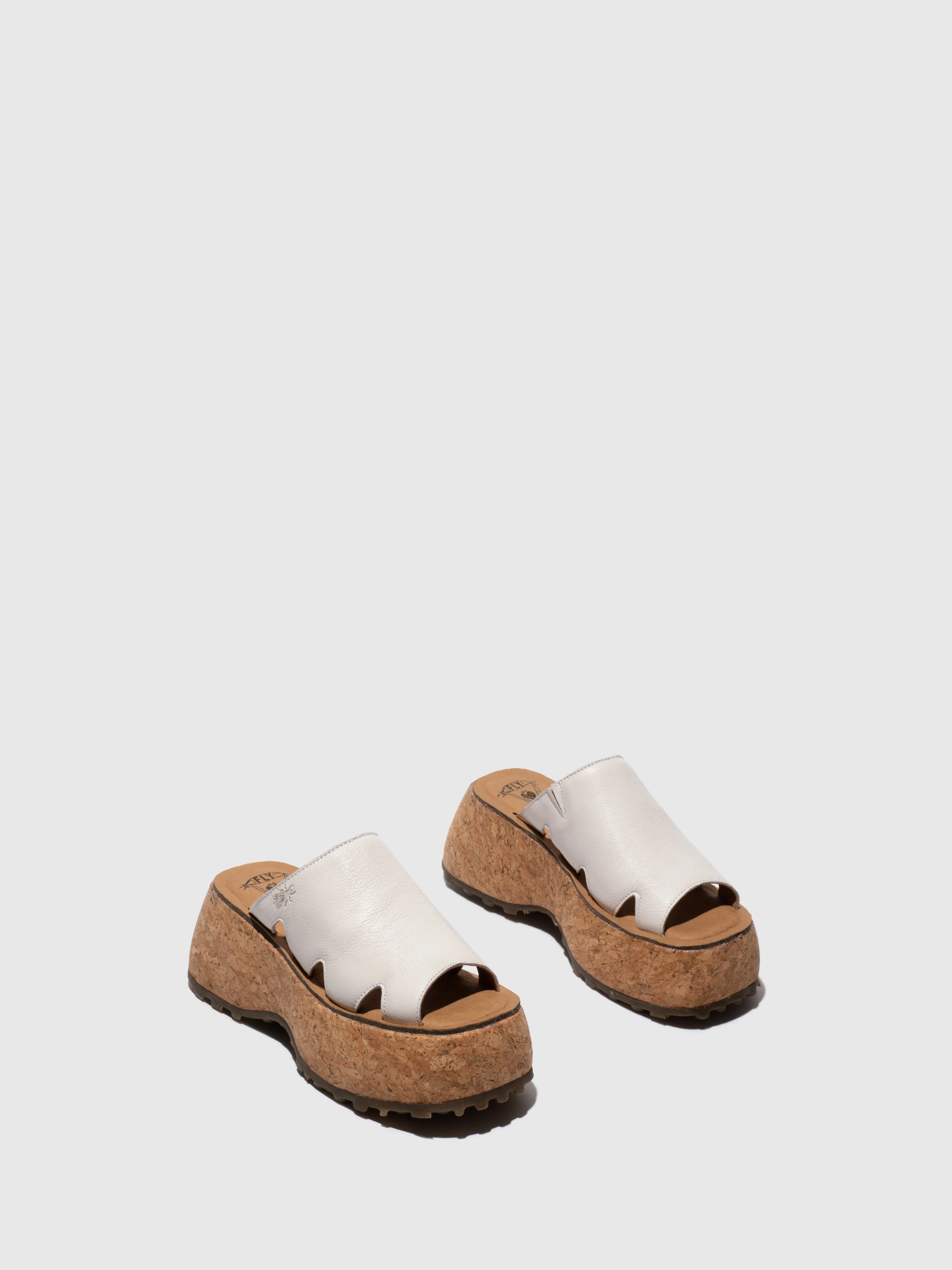 Platform Mules CEIR280FLY WHITE sold by Fly London product image thumbnail 2