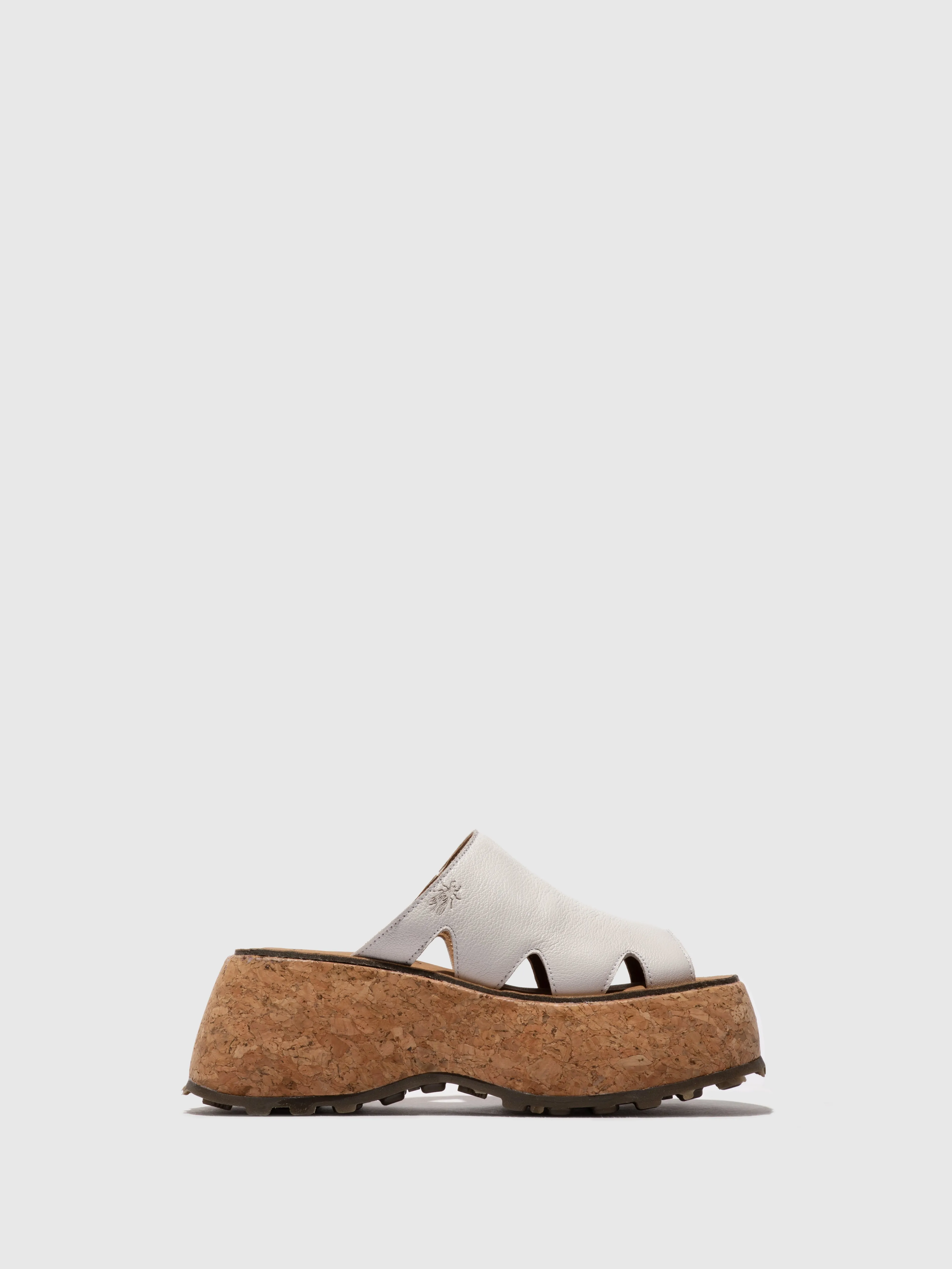 Platform Mules CEIR280FLY WHITE sold by Fly London